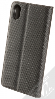Sligo Smart Magnet flipové pouzdro pro Apple iPhone XR černá (black) zezadu