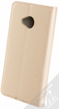 Sligo Smart Magnet flipové pouzdro pro HTC U11 Life zlatá (gold) zezadu
