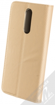 Sligo Smart Magnet flipové pouzdro pro Xiaomi Redmi 8 zlatá (gold) zezadu