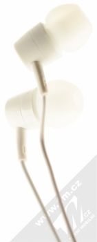 Sony MH750 Stereo headset s konekotrem Jack 3,5mm bílá (white) detail sluchátka