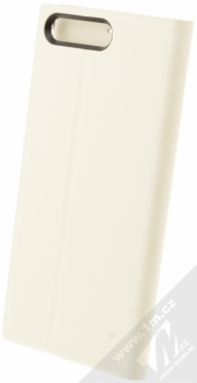 Sony SCSG10 Style Cover Stand originální flipové pouzdro pro Sony Xperia XZ Premium bílá (white) zezadu