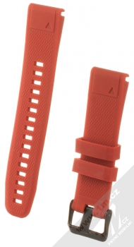 Tactical Diamond Color Strap silikonový pásek na zápěstí s uchycením Garmin QuickFit 20mm červená (red)