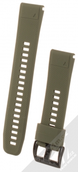 Tactical Diamond Color Strap silikonový pásek na zápěstí s uchycením Garmin QuickFit 22mm armádní zelená (army green)