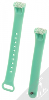 Tactical Single Color Strap silikonový pásek na zápěstí pro Samsung Galaxy Fit tyrkysová (turquoise) zezadu