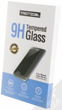 Tactical Tempered Glass ochranné tvrzené sklo na kompletní displej pro Huawei P20 Pro černá (black) krabička