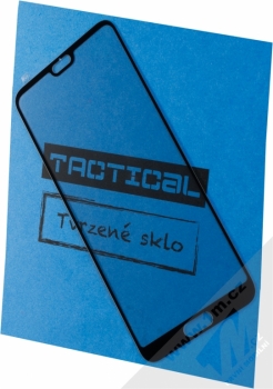 Tactical Tempered Glass ochranné tvrzené sklo na kompletní displej pro Huawei P20 Pro černá (black)