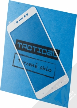 Tactical Tempered Glass ochranné tvrzené sklo na kompletní displej pro Xiaomi Redmi Note 5A Prime bílá (white)