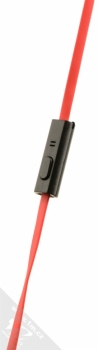 USAMS Leo sluchátka s mikrofonem a ovladačem červená (red) ovladač