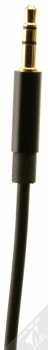 USAMS AUX Cable hudební kabel s Apple Lightning a jack 3,5mm konektorem černá (black) jack 3,5mm konektor