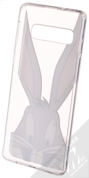 Warner Bros Looney Tunes Bugs Bunny 001 TPU ochranný silikonový kryt s motivem pro Samsung Galaxy S10 průhledná (transparent) zepředu