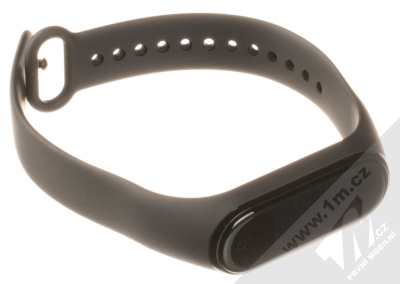 Xiaomi Mi Band 4 chytrý fitness náramek se senzorem srdečního tepu černá (black) rozepnuté