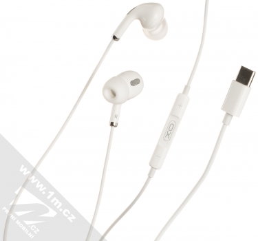 XO EP23 Music Earphone stereo sluchátka s USB Type-C konektorem bílá (white)
