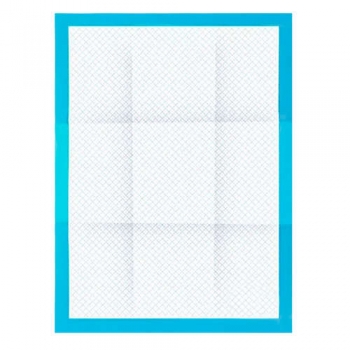 1Mcz Absorpční podložky 60 x 40cm 100 ks včetně 30 sáčků bílá modrá (white blue)