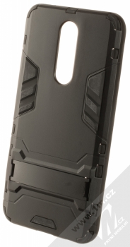 1Mcz Armor Prop odolný ochranný kryt se stojánkem pro Xiaomi Redmi 8, Redmi 8A černá (black)