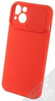 1Mcz CamShield Soft ochranný kryt pro Apple iPhone 13 červená (red) otevřené