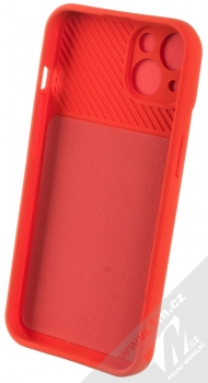 1Mcz CamShield Soft ochranný kryt pro Apple iPhone 13 červená (red) zepředu