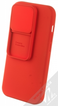 1Mcz CamShield Soft ochranný kryt pro Apple iPhone 14 Pro červená (red)