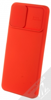 1Mcz CamShield Soft ochranný kryt pro Samsung Galaxy A12, Galaxy M12 červená (red)