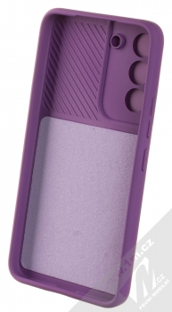 1Mcz CamShield Soft ochranný kryt pro Samsung Galaxy S22 5G fialová (violet) zepředu