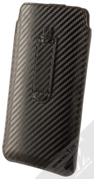 1Mcz Carbon Pocket 6XL PLUS pouzdro kapsička černá (black) zezadu