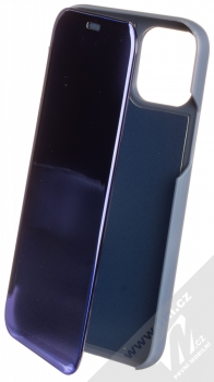1Mcz Clear View flipové pouzdro pro Apple iPhone 12, iPhone 12 Pro modrá (blue)