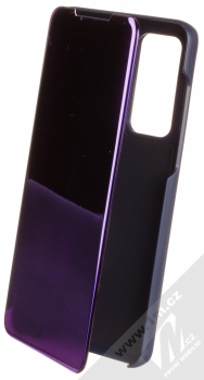 1Mcz Clear View flipové pouzdro pro Huawei P40 fialová (purple)