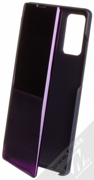 1Mcz Clear View flipové pouzdro pro Samsung Galaxy Note 20 fialová (purple)