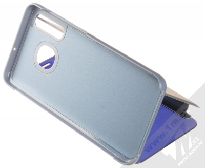 1Mcz Clear View flipové pouzdro pro Samsung Galaxy A50, Galaxy A30s modrá (blue) stojánek