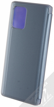 1Mcz Clear View flipové pouzdro pro Samsung Galaxy S10 Lite modrá (blue) zezadu