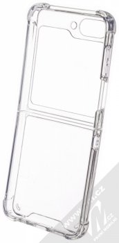 1Mcz Crystal Clear TPU ochranný kryt pro Samsung Galaxy Z Flip5 průhledná (transparent) komplet zepředu