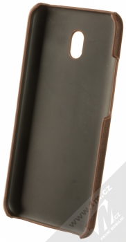 1Mcz Cuir ochranný kryt pro Xiaomi Redmi 8A hnědá (brown) zepředu