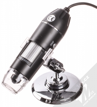 1Mcz DM-8611 digitální mikroskop 1600x černá stříbrná (black silver)