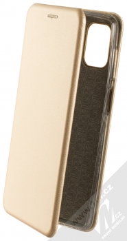 1Mcz Elegance Book flipové pouzdro pro Samsung Galaxy M51 zlatá (gold)