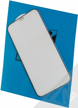 1Mcz Glass 5D Smart ochranné tvrzené sklo na kompletní displej pro Apple iPhone 12 Pro Max černá (black)