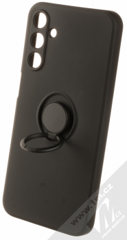 1Mcz Grip Ring Skinny ochranný kryt s držákem na prst pro Samsung Galaxy A15 LTE, Galaxy A15 5G černá (black) držák