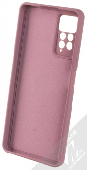 1Mcz Grip Ring Skinny ochranný kryt s držákem na prst pro Xiaomi Redmi Note 11 Pro 4G (Global version), Redmi Note 11 Pro 5G (Global version) purpurová (purple) zepředu