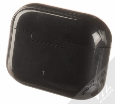 1Mcz i20 AirPro TWS Bluetooth stereo sluchátka černá (black) nabíjecí pouzdro zezadu