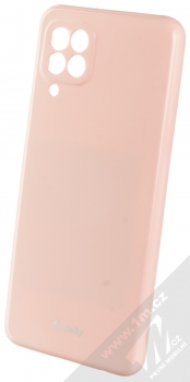 1Mcz Jelly TPU ochranný kryt pro Samsung Galaxy A22, Galaxy M22, Galaxy M32 světle růžová (light pink)