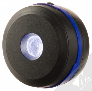 1Mcz KJ-881 Turistické skládací LED světlo černá modrá (black blue) seshora