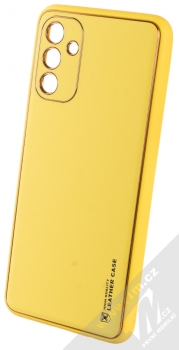 1Mcz Leather Case ochranný kryt pro Samsung Galaxy A13 5G žlutá (yellow)