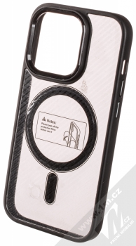 1Mcz MagCarbon ochranný kryt s MagSafe pro Apple iPhone 14 Pro černá (black)