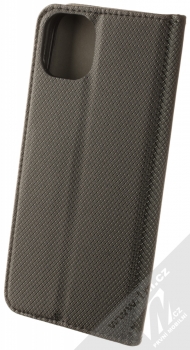 1Mcz Magnet Book Color flipové pouzdro pro Apple iPhone 14 Plus černá (black) zezadu