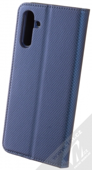 1Mcz Magnet Book Color flipové pouzdro pro Samsung Galaxy A13 5G tmavě modrá (dark blue) zezadu