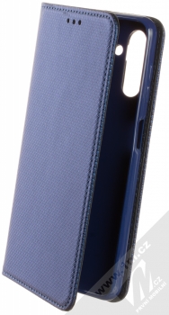 1Mcz Magnet Book Color flipové pouzdro pro Samsung Galaxy A13 5G tmavě modrá (dark blue)