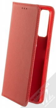 1Mcz Magnet Book Color flipové pouzdro pro Vivo Y52 5G, Y72 5G červená (red)