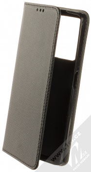1Mcz Magnet Book Color flipové pouzdro pro Xiaomi Redmi Note 12 Pro Plus černá (black)