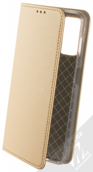 1Mcz Magnet Book flipové pouzdro pro Samsung Galaxy A13 4G zlatá (gold)