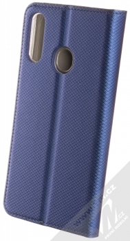 1Mcz Magnet Book flipové pouzdro pro Samsung Galaxy A20s tmavě modrá (dark blue) zezadu