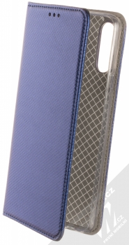 1Mcz Magnet Book flipové pouzdro pro Samsung Galaxy A20s tmavě modrá (dark blue)