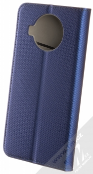 1Mcz Magnet Book flipové pouzdro pro Xiaomi Mi 10T Lite 5G tmavě modrá (dark blue) zezadu